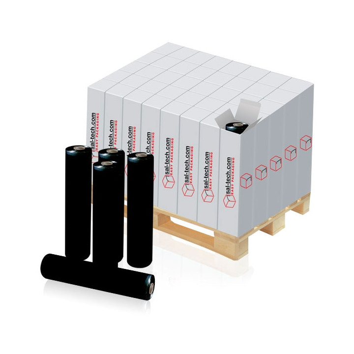 E3 Wrap Stretch Film Black/White